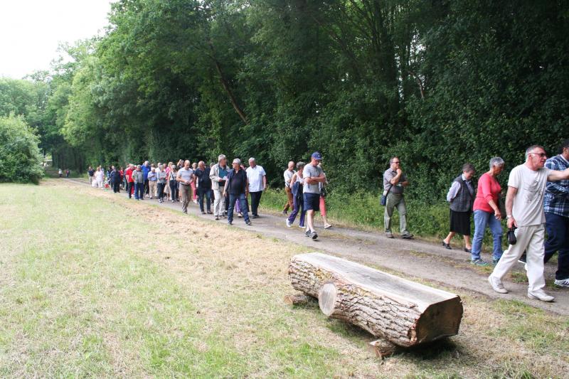 Spring 2018: opening of the park to the public, the Boscéens discover the old private domain and enjoy its new walking routes